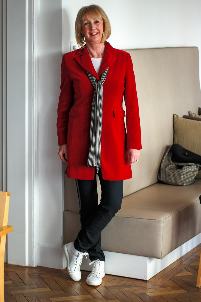 Jackets & Overcoats | Beautiful Red Velvet Jacket | Freeup