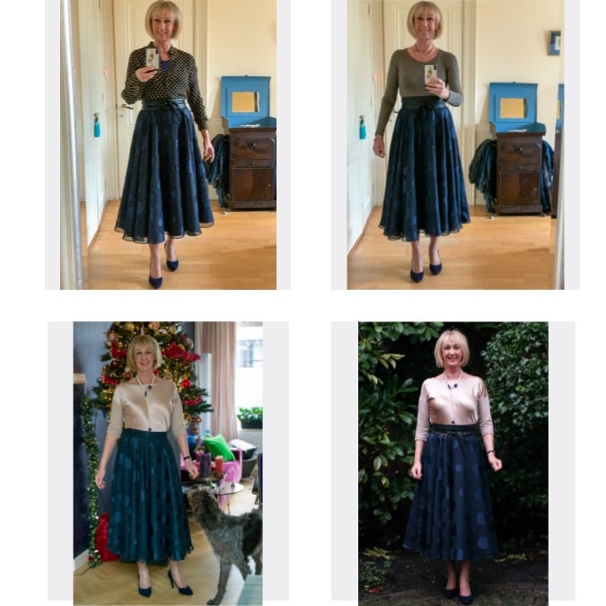 Christmas outfit 2019 collage
