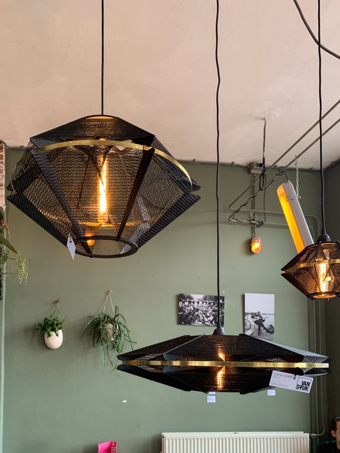 Lamps at Restaurant Wolkers Haarlem