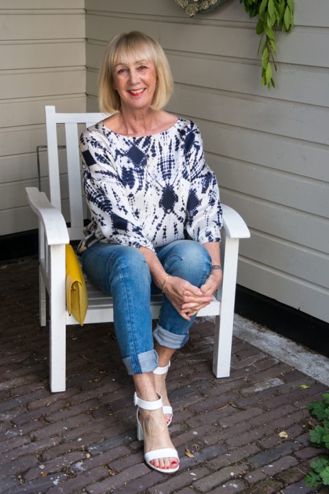 White block heeled sandals and a bit of everything - No Fear of Fashion