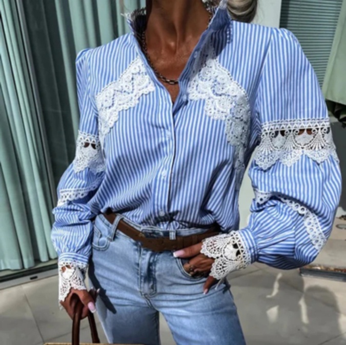 Romantic bohemian blouse