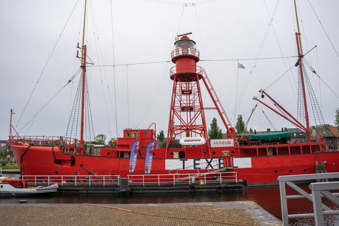 Texel museum boat in Den Helder The Netherlands