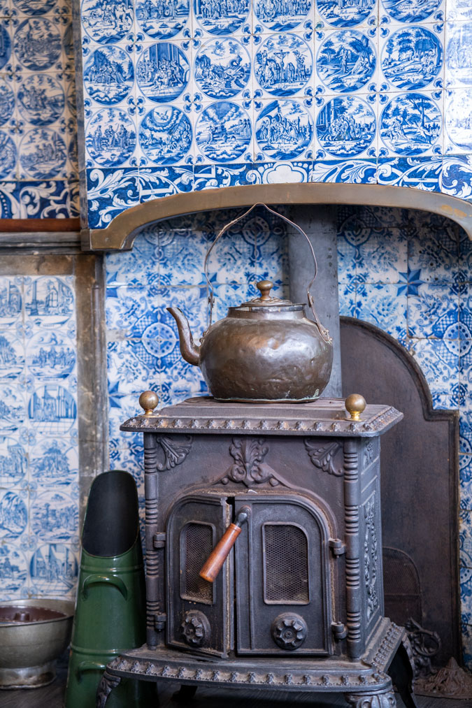 Old stove at Zaanse Schans